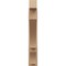 Ekena Millwork 6-in W x 32-in D x 38-in H Balboa Block Rough Cedar Woodgrain TimberThane Outlooker, Primed Tan OUTUR060X32X38BOA44RCPR - alternate 3